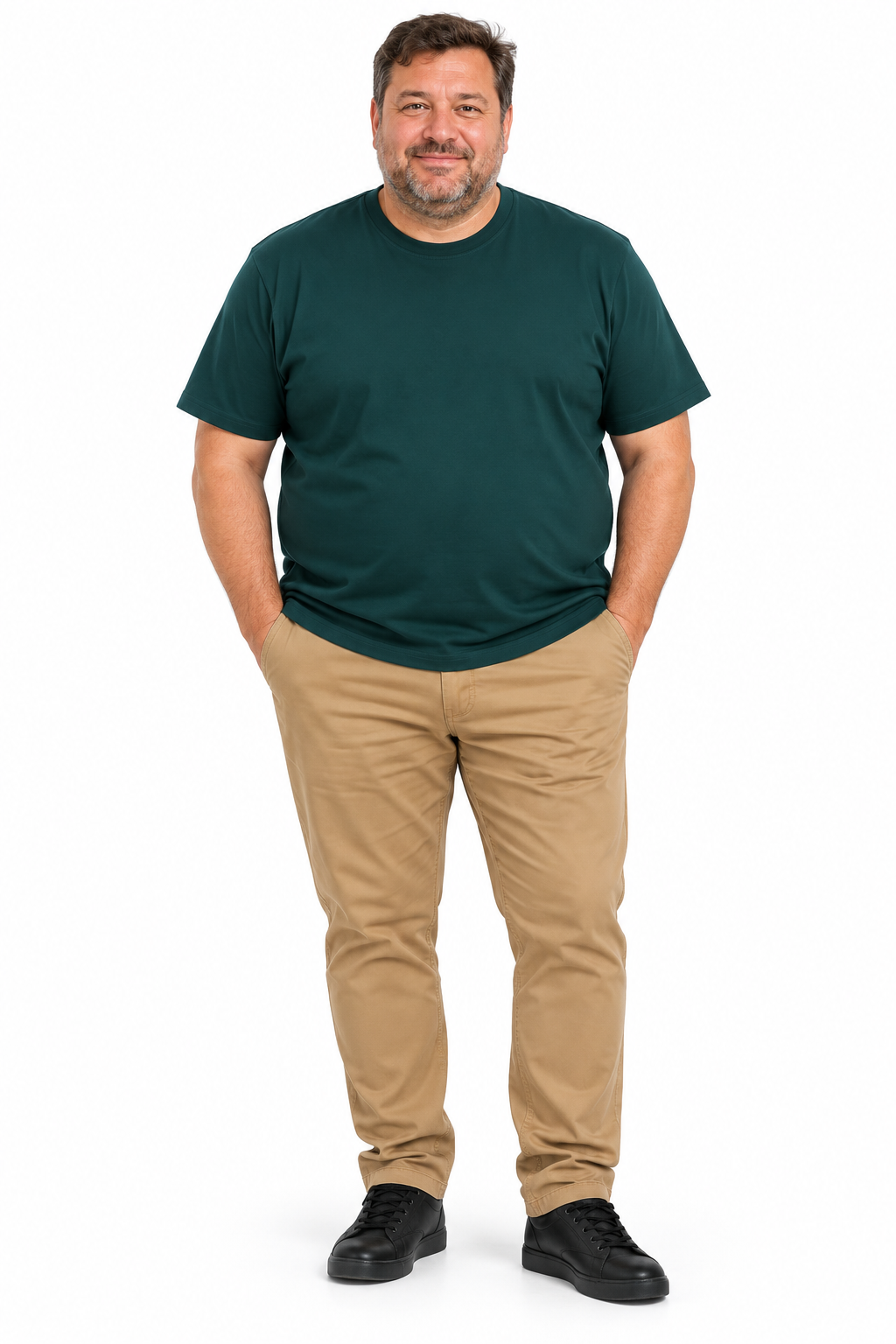 Espionage - Ensfarvet T-Shirt - Teal