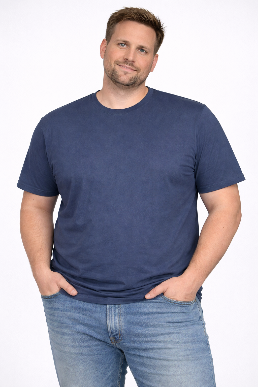 Espionage - Ensfarvet T-Shirt - Slate Grå