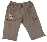 Espionage - Poplin 3/4 Lomme Bukser - Olive
