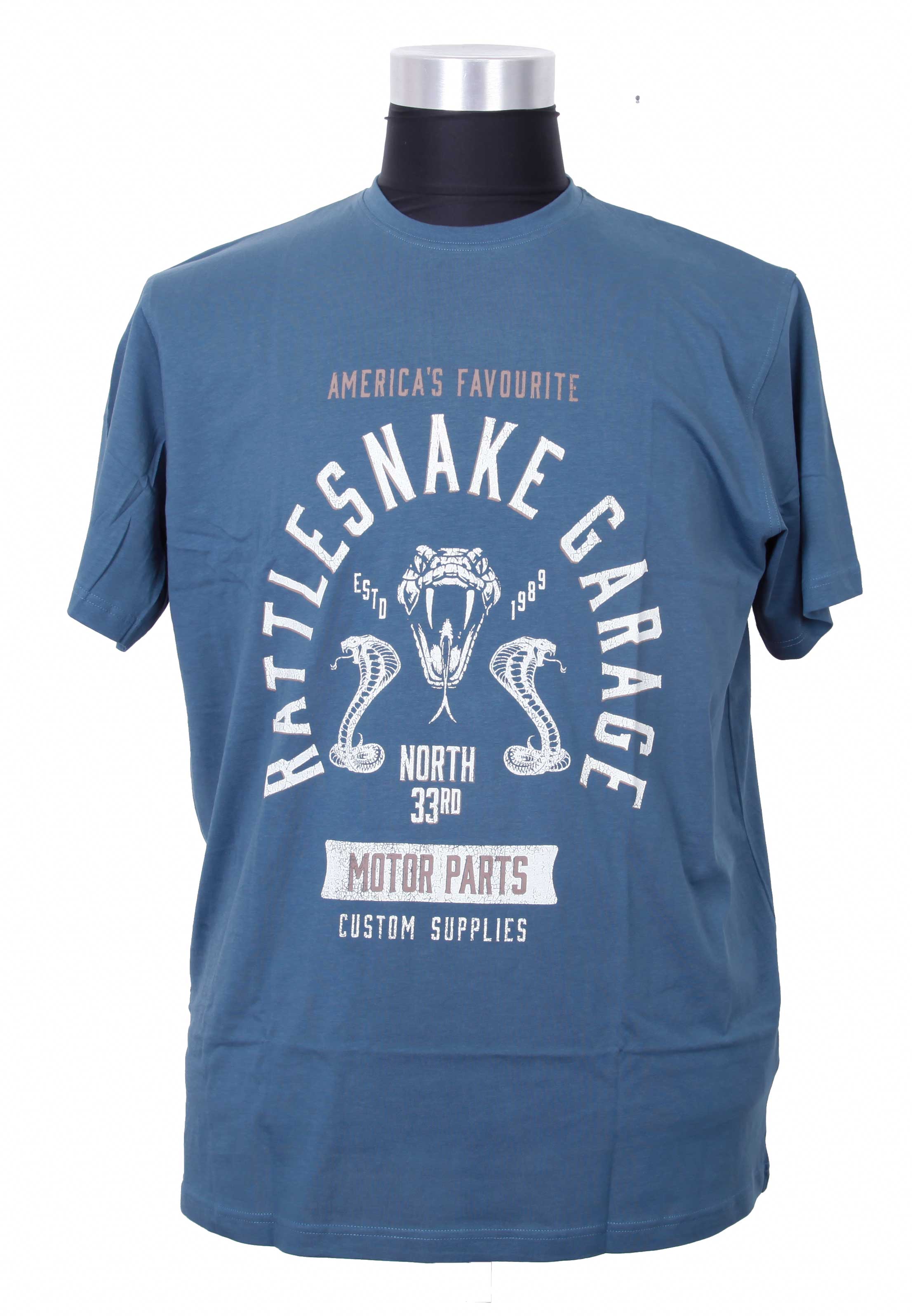 Espionage - Rattle Snake Print T-Shirt