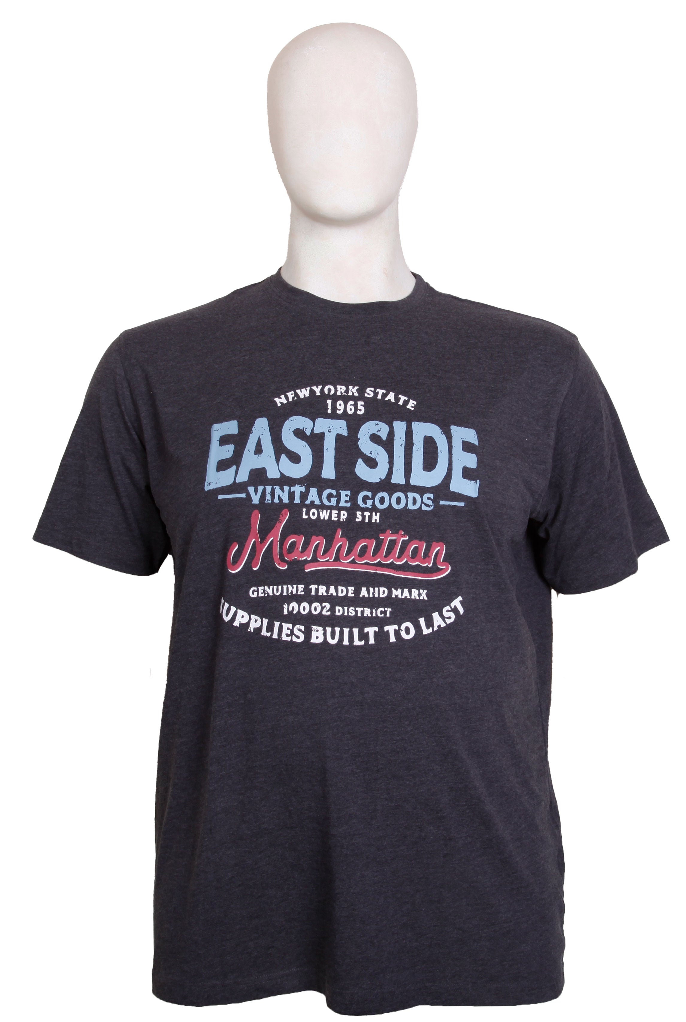 Espionage - East Side Melange Print T-Shirt