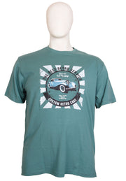 Espionage - Retro Car Print T-Shirt