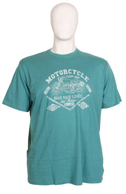 Espionage - Motorcycle Print T-Shirt