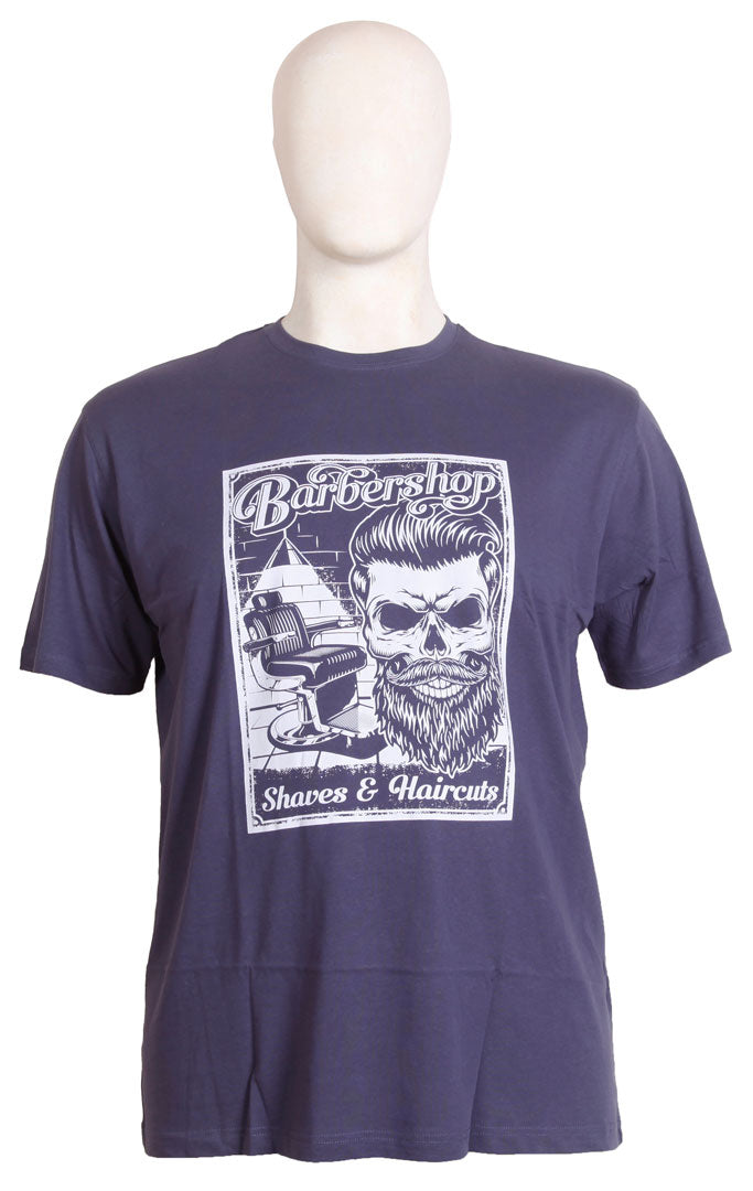 Espionage - Barbershop Print T-Shirt