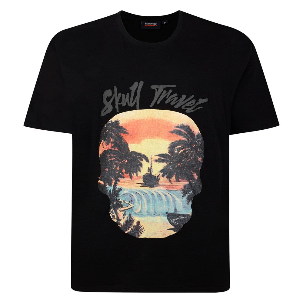 Espionage - Skull Travel T-Shirt