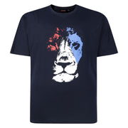 Espionage - Abstract Lion Print T-Shirt
