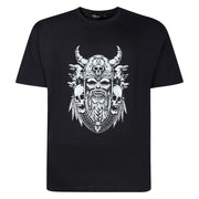 Espionage - Viking Skull Print T-Shirt