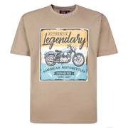Espionage - Legendary Motorcycle Print T-Shirt