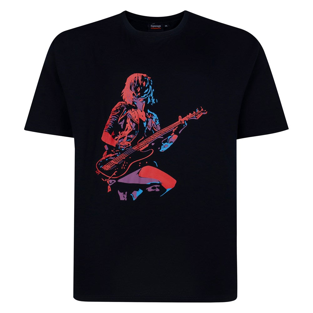 Espionage - Abstract Guitarist T-Shirt