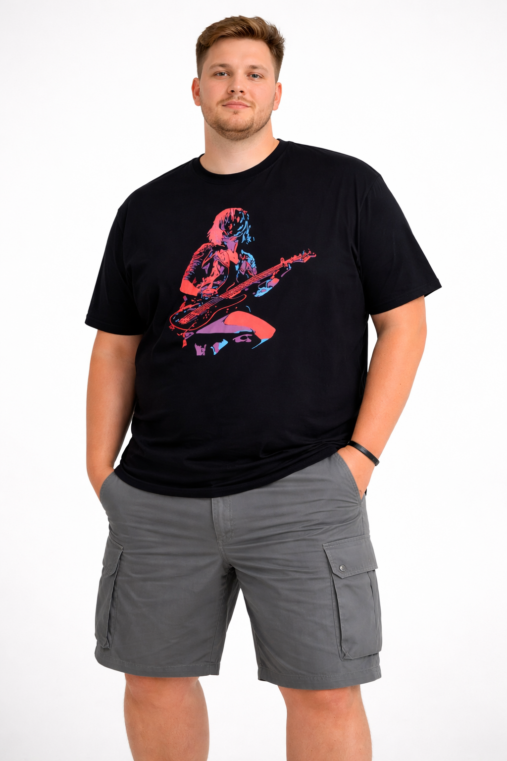 Espionage - Abstract Guitarist T-Shirt