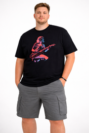 Espionage - Abstract Guitarist T-Shirt