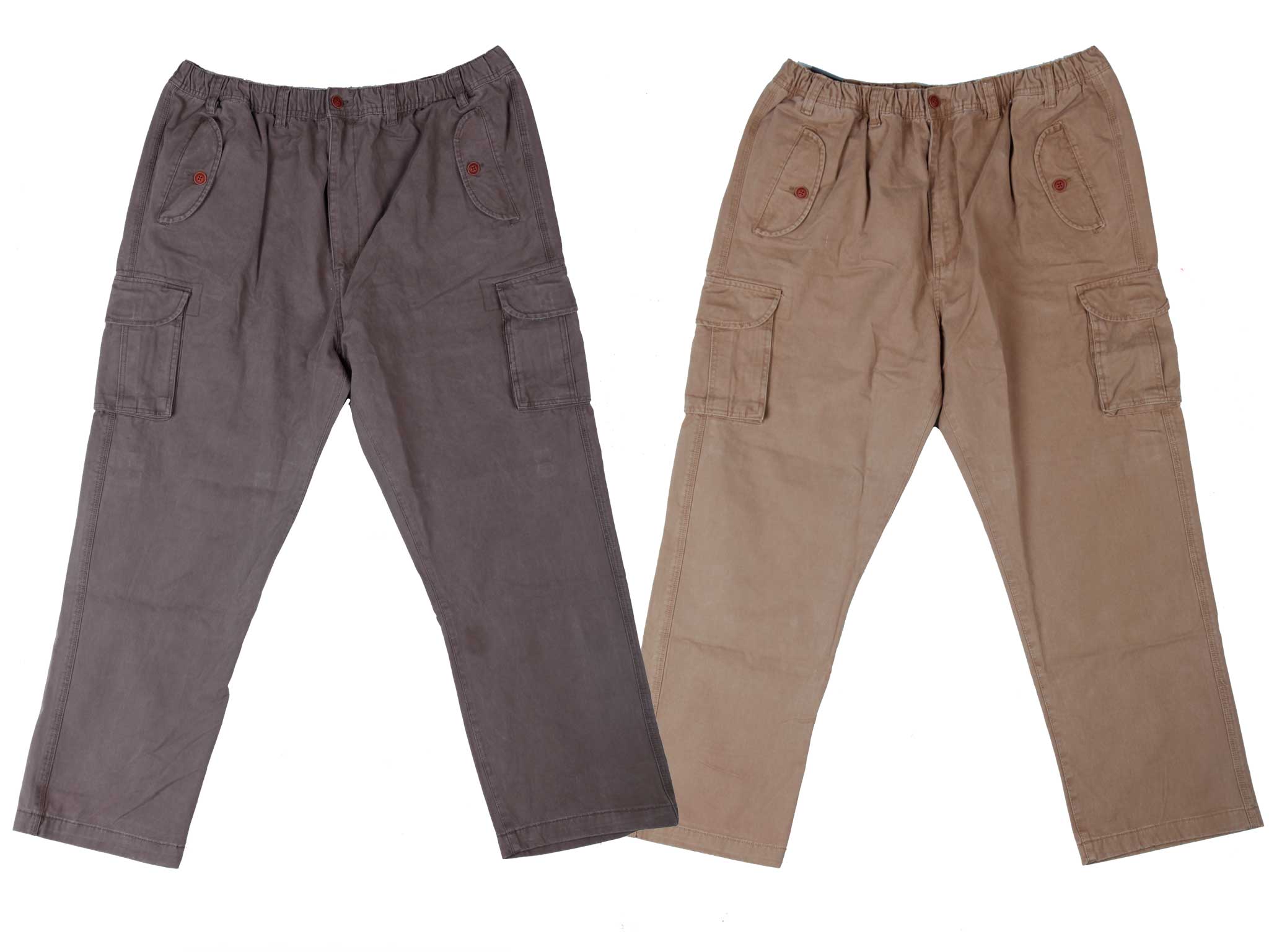 Espionage - Twill Cargo Bukser - DK sand