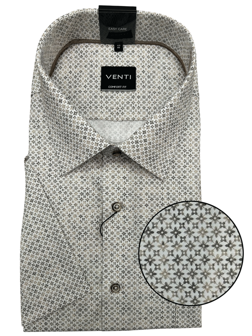 Venti By Casa Moda - Beige Print S/S