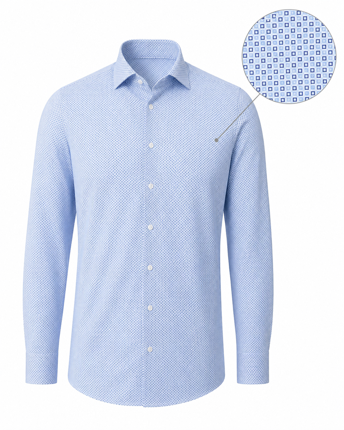 Venti By Casa Moda - Alexander Jersey Flex Skjorte L/S (2XL-6XL)
