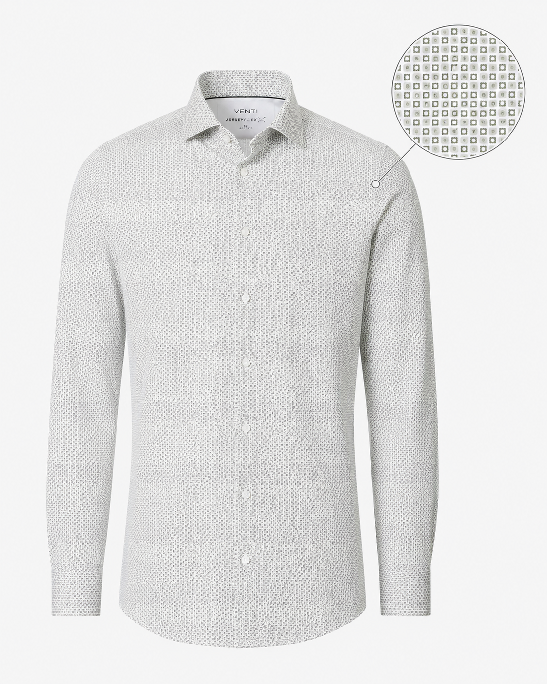 Venti By Casa Moda - Bertram Jersey Flex Skjorte L/S (2XL-6XL)