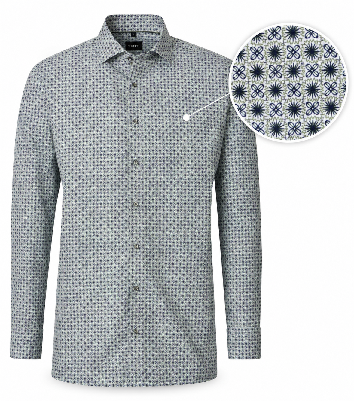 Venti By Casa Moda - Werner Skjorte L/S (2XL-6XL)