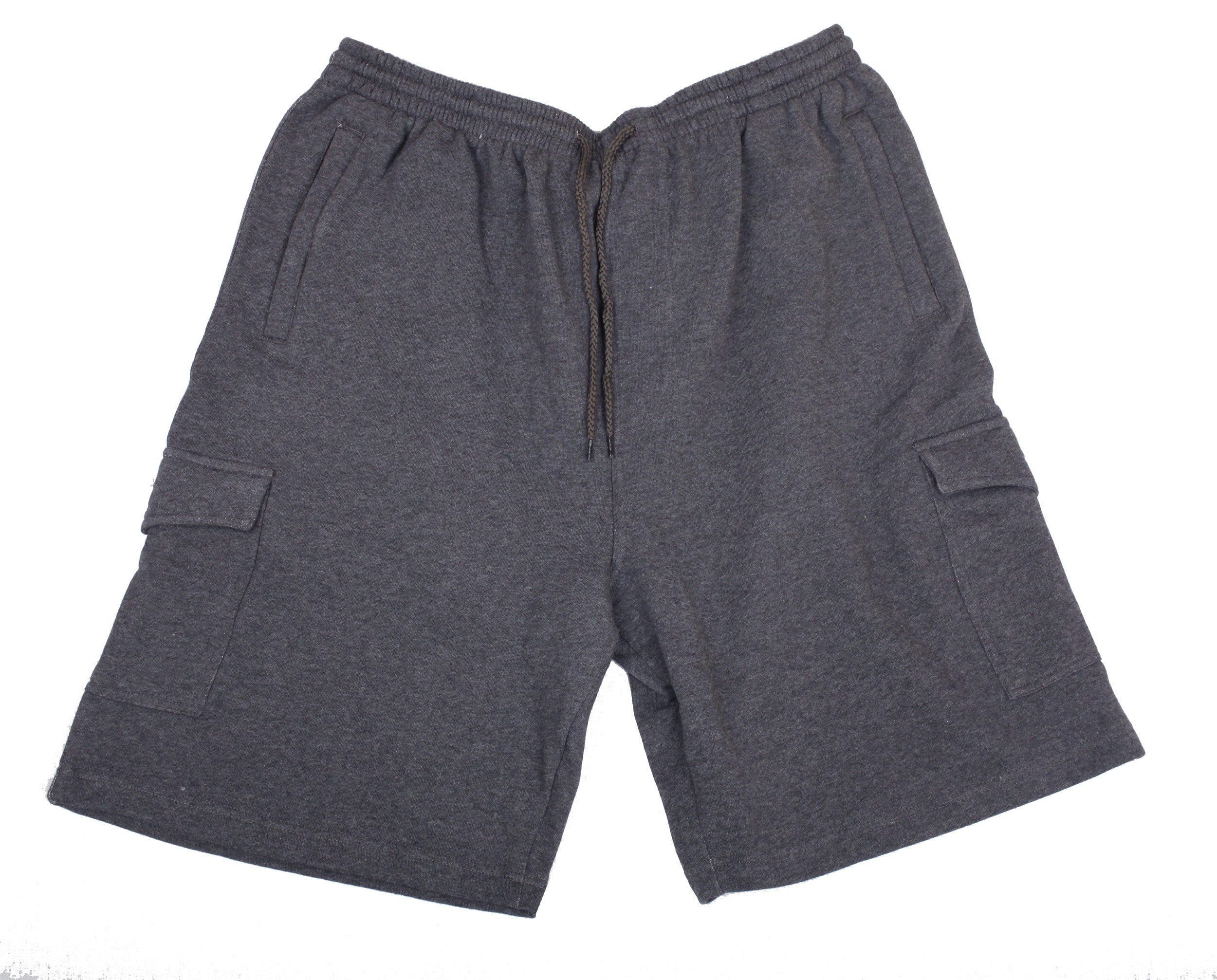 Espionage - Jersey Cargo Jogg Shorts - Koksgrå
