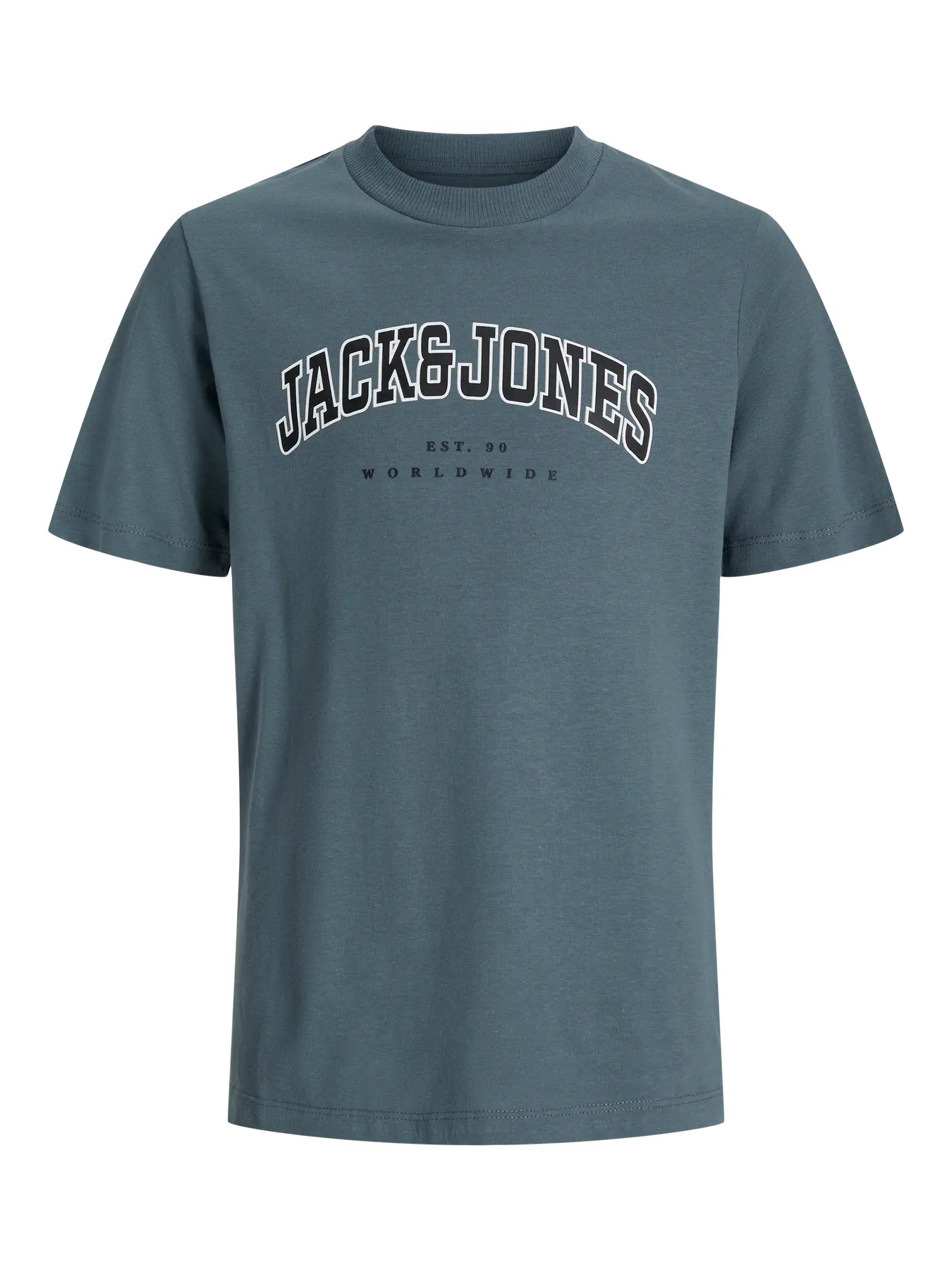Jack & Jones Caleb Tee – Stormy Weather | 3XL–8XL