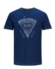 Jack & Jones - Hank T-Shirt - Dark Blue Denim