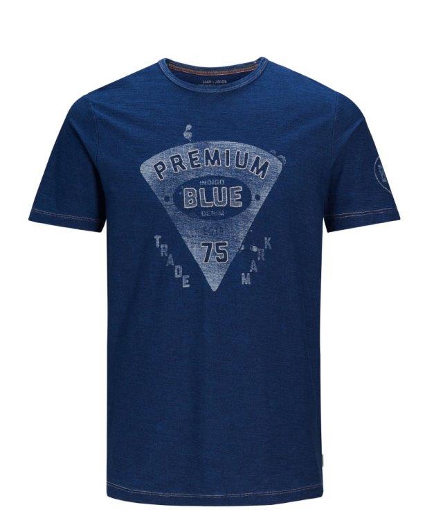 Jack & Jones - Hank T-Shirt - Dark Blue Denim