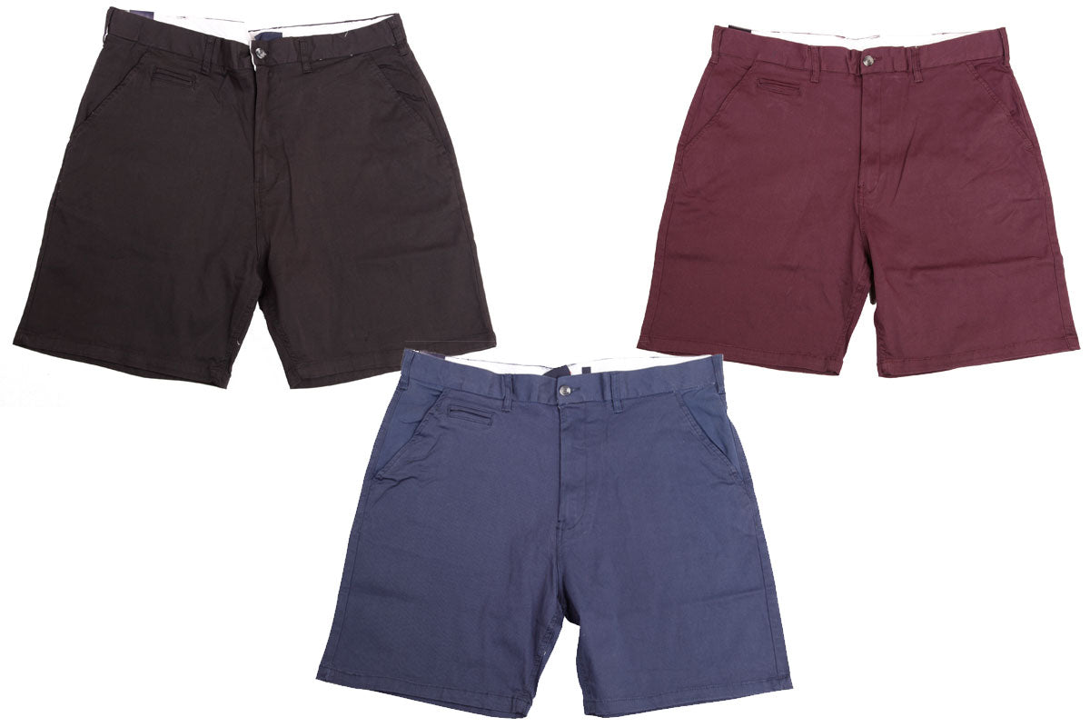 Espionage - Stretch Chino Shorts - Sort