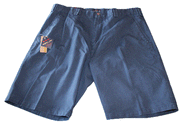 Oakman - Sulphur Dye Shorts - Frence Blue
