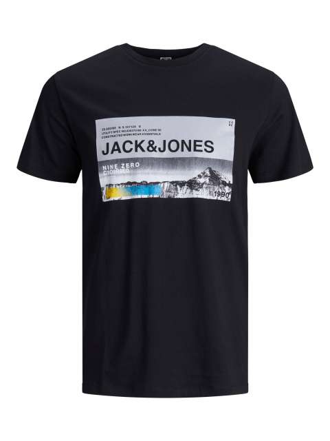 Jack & Jones - Rack T-Shirt - Sort