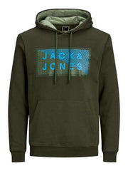 Jack & Jones - Shawn Hættetrøje - Grøn