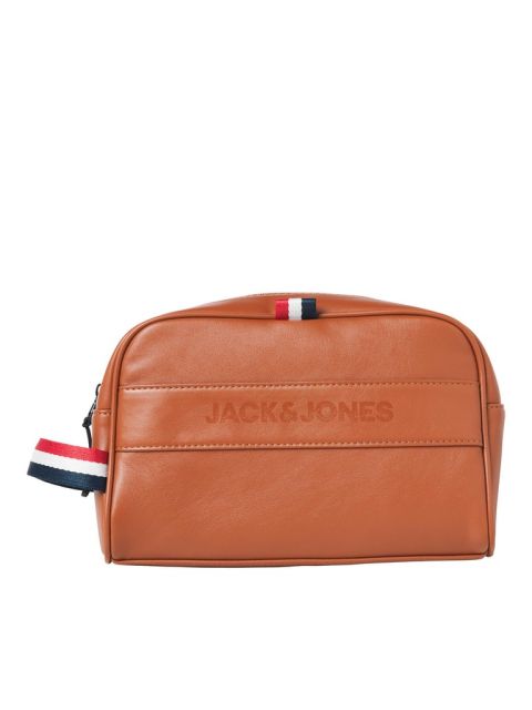 Jack & Jones - Toilet Taske Brun
