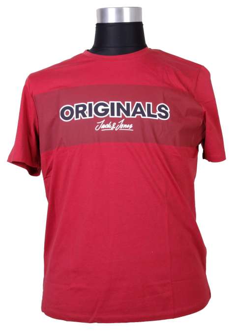 Jack & Jones - Southern T-Shirt - Rød