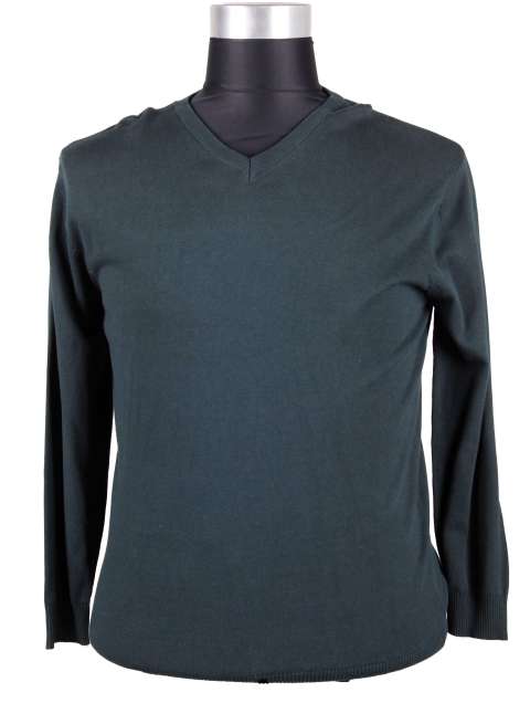 Espionage - V-Hals Striktrøje rest farver - Bottle