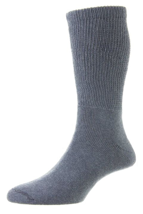 Hj Hall - Diabetiker Sok Bomuld - Denim