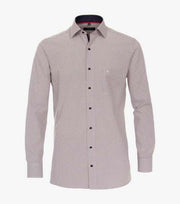 Casa Moda - Digital Print Skjorte LS - Rød