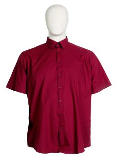 Espionage - Ensfarvet Skjorte m. Button Down - Wine (1)