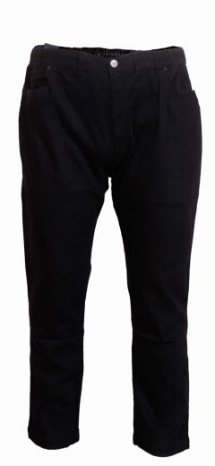 Espionage - Stretch Knitted Jeans - Sort (1)