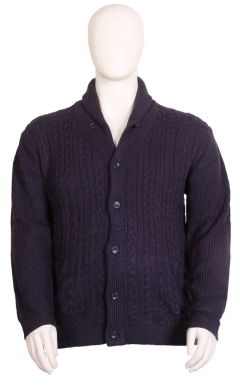 Espionage - Cable Strik V-neck Cardigan (1)