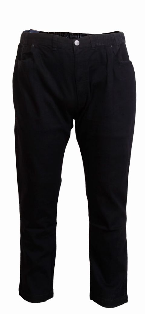 Espionage - Stretch Knitted Jeans - Sort billede 1