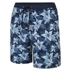 Espionage - Floral Tonal Print Beach Badeshorts (1)