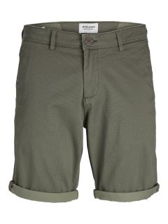 Jack & Jones - Bowie Print Shorts - Olive Night (1)