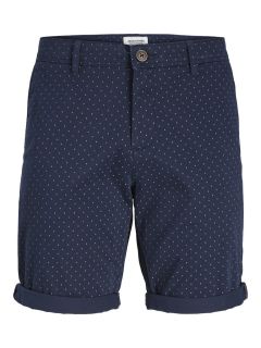 Jack & Jones - Bowie Print Shorts - Navy Blazer (1)