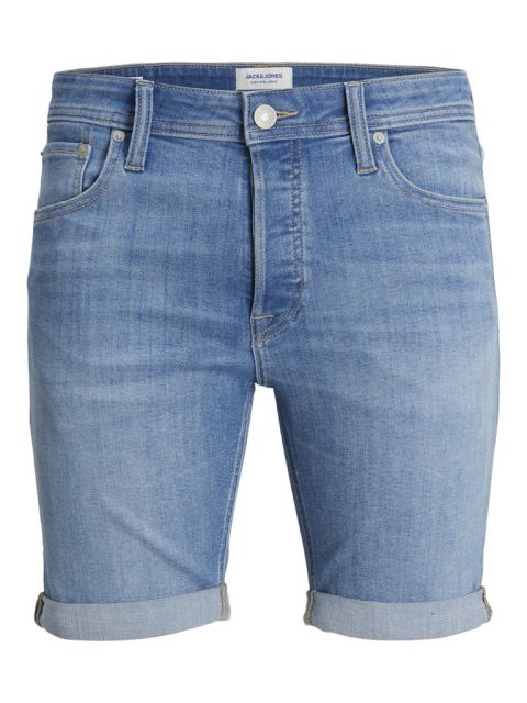 Jack & Jones - Rick Original Stretch Denim Shorts AM 600 - Lys Blå Denim billede 1