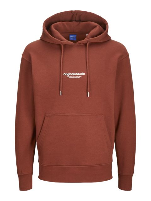 Jack & Jones - Vesterbro Hættetrøje - Brandy Brown billede 1