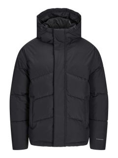 Jack & Jones - World Puffer Jakke - Sort (1)