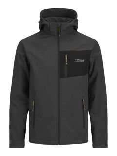 Jack & Jones - Taylor Softshell Jakke - Asphalt (1)