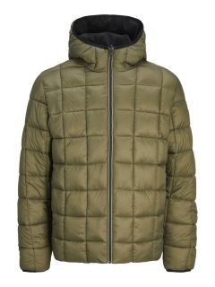 Jack & Jones - Brook Vendbar Jakke - Sort/Grøn (2)