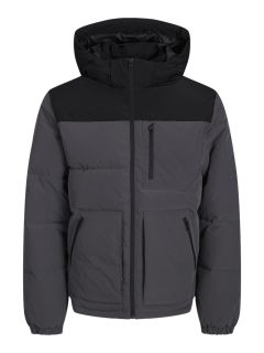 Jack & Jones - Otto Puffer Jakke - Asphalt (1)