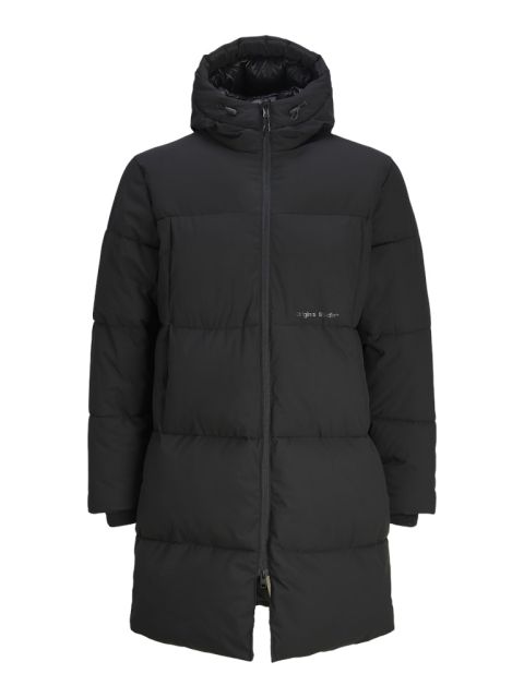 Jack & Jones - Vesterbro Lang Puffer Jakke AW24 - Sort billede 1