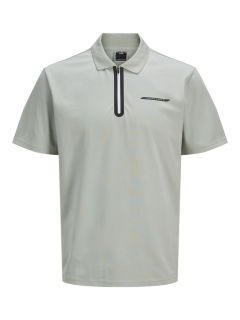 Jack & Jones - Fusion Pique Polo - Aqua Gray (1)