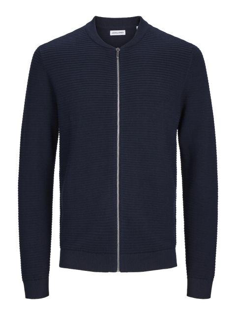 Jack & Jones - Otto Cardigan Med Lynlås - Sky Captain billede 1