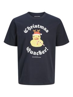 Jack & Jones - Xmas Funny T-Shirt - Sky Captain (1)